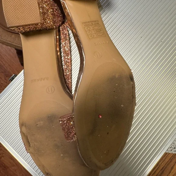 J Adams Women's Sparkling Heels - Brown - Picture 2 of 3